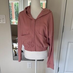 BCBGeneration Pink Hooded Sweatshirt
